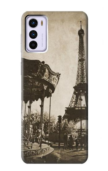 W2174 Eiffel Tower Vintage Paris Hard Case and Leather Flip Case For Motorola Moto G42