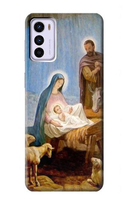 W2276 The Nativity Hard Case and Leather Flip Case For Motorola Moto G42