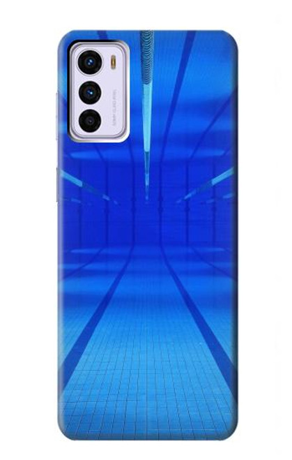 W2787 Swimming Pool Under Water Hard Case and Leather Flip Case For Motorola Moto G42