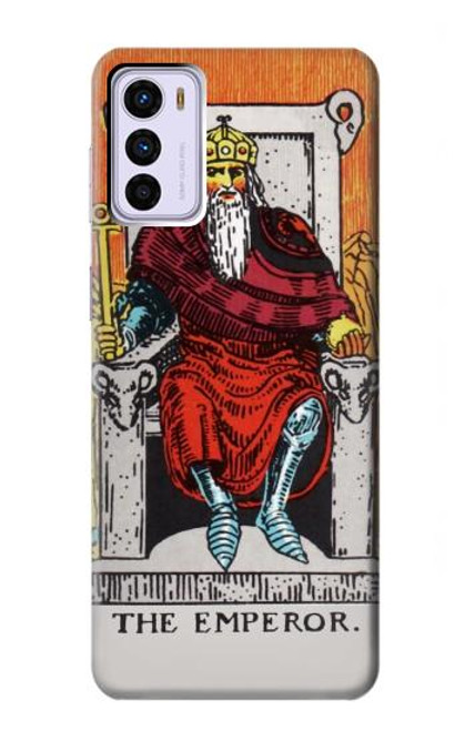 W2808 Tarot Card The Emperor Hard Case and Leather Flip Case For Motorola Moto G42