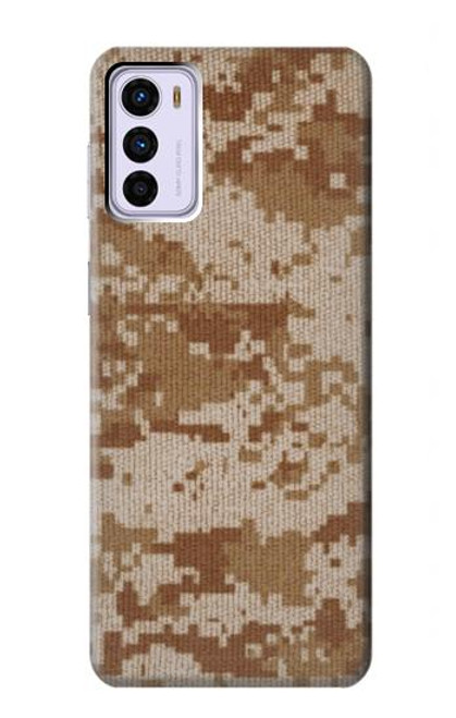 W2939 Desert Digital Camo Camouflage Hard Case and Leather Flip Case For Motorola Moto G42