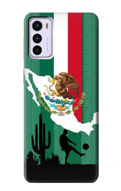 W2994 Mexico Football Soccer Hard Case and Leather Flip Case For Motorola Moto G42