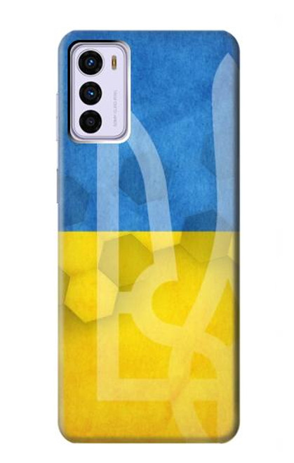 W3006 Ukraine Football Soccer Hard Case and Leather Flip Case For Motorola Moto G42