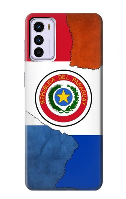 W3017 Paraguay Flag Hard Case and Leather Flip Case For Motorola Moto G42