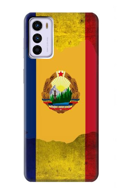 W3021 Romania Flag Hard Case and Leather Flip Case For Motorola Moto G42