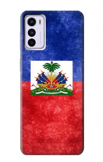 W3022 Haiti Flag Hard Case and Leather Flip Case For Motorola Moto G42