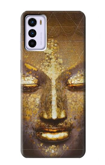 W3189 Magical Yantra Buddha Face Hard Case and Leather Flip Case For Motorola Moto G42