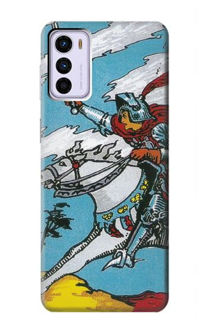 W3731 Tarot Card Knight of Swords Hard Case and Leather Flip Case For Motorola Moto G42