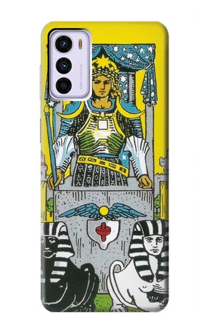 W3739 Tarot Card The Chariot Hard Case and Leather Flip Case For Motorola Moto G42