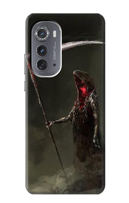 W1319 Grim Reaper Death Scythe Hard Case and Leather Flip Case For Motorola Edge (2022)