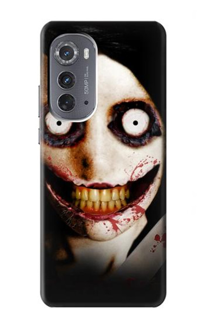 W1344 Jeff the Killer Hard Case and Leather Flip Case For Motorola Edge (2022)