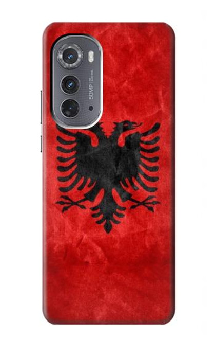 W2982 Albania Football Soccer Hard Case and Leather Flip Case For Motorola Edge (2022)