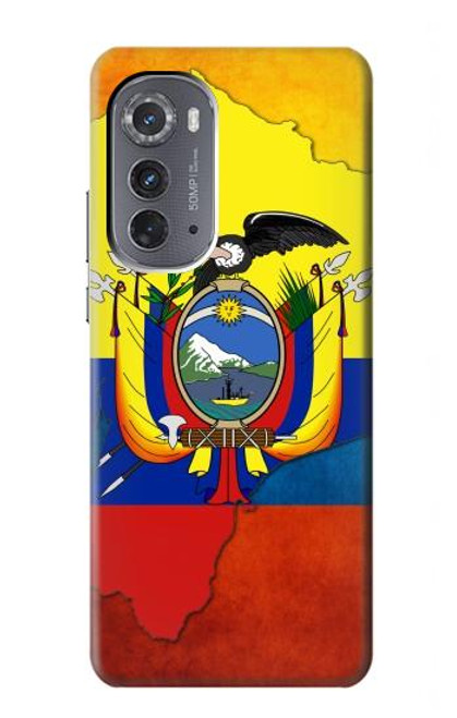 W3020 Ecuador Flag Hard Case and Leather Flip Case For Motorola Edge (2022)