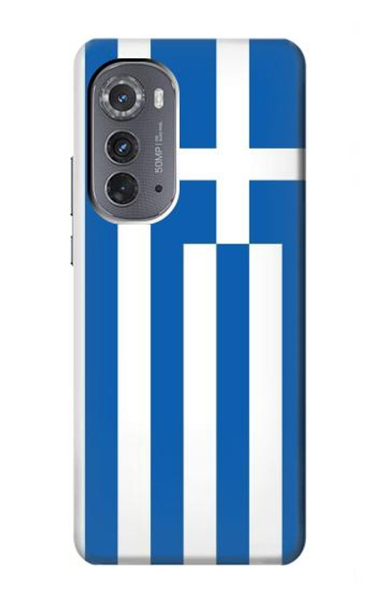 W3102 Flag of Greece Hard Case and Leather Flip Case For Motorola Edge (2022)