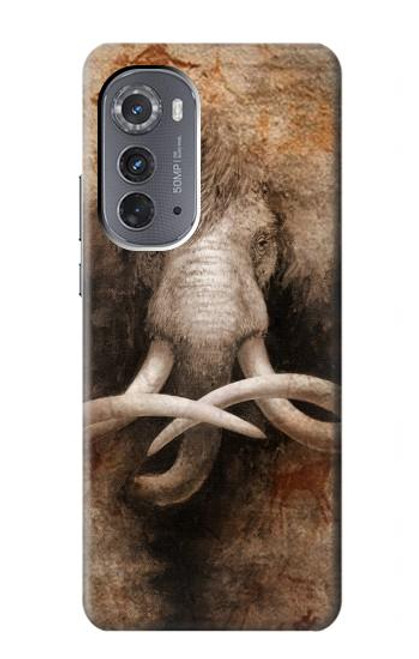 W3427 Mammoth Ancient Cave Art Hard Case and Leather Flip Case For Motorola Edge (2022)