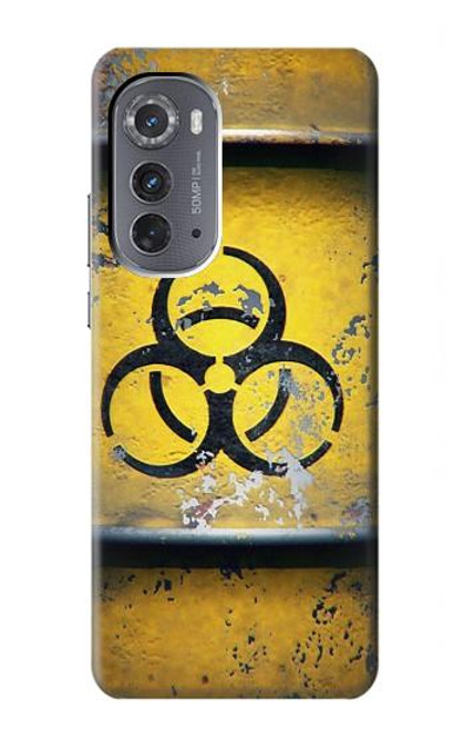 W3669 Biological Hazard Tank Graphic Hard Case and Leather Flip Case For Motorola Edge (2022)