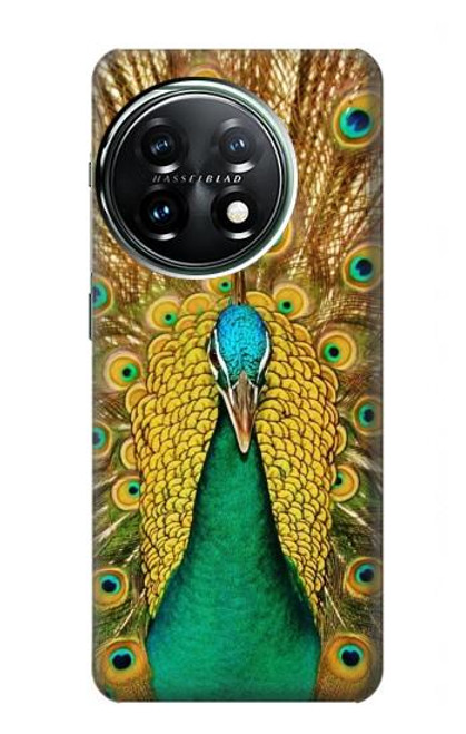 W0513 Peacock Hard Case and Leather Flip Case For OnePlus 11