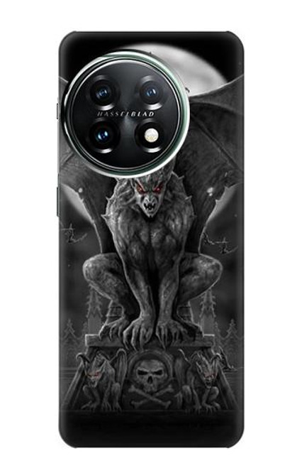 W0850 Gargoyle Devil Demon Hard Case and Leather Flip Case For OnePlus 11