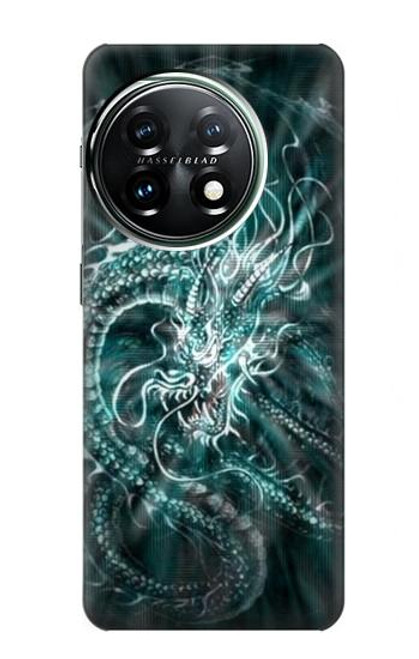 W1006 Digital Chinese Dragon Hard Case and Leather Flip Case For OnePlus 11