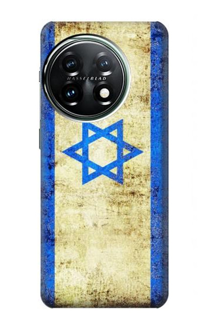 W2614 Israel Old Flag Hard Case and Leather Flip Case For OnePlus 11