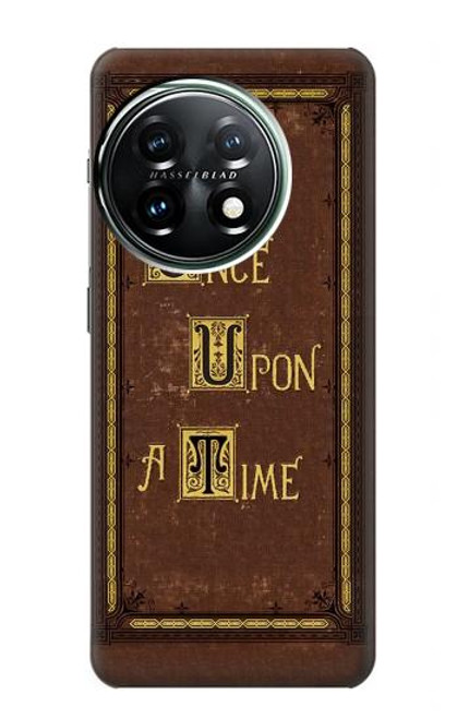 W2824 Once Upon a Time Book Cover Hard Case and Leather Flip Case For OnePlus 11