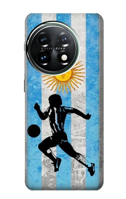 W2977 Argentina Football Soccer Hard Case and Leather Flip Case For OnePlus 11