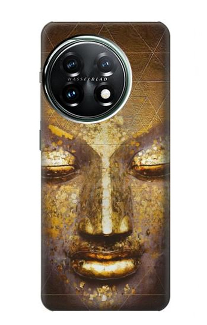 W3189 Magical Yantra Buddha Face Hard Case and Leather Flip Case For OnePlus 11