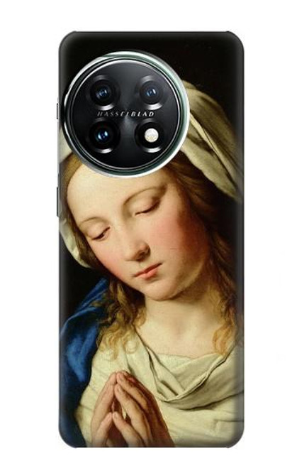 W3476 Virgin Mary Prayer Hard Case and Leather Flip Case For OnePlus 11