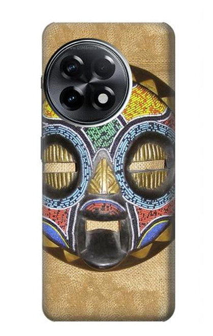 W0965 African Baluba Mask Hard Case and Leather Flip Case For OnePlus 11R