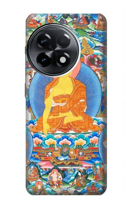 W1256 Buddha Paint Hard Case and Leather Flip Case For OnePlus 11R