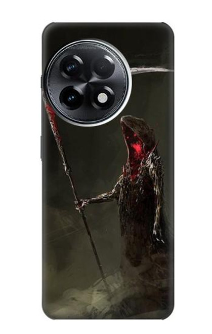 W1319 Grim Reaper Death Scythe Hard Case and Leather Flip Case For OnePlus 11R