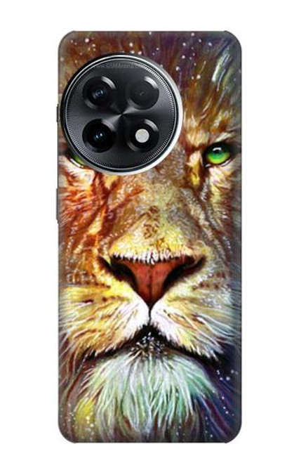 W1354 Lion Hard Case and Leather Flip Case For OnePlus 11R