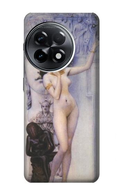 W3353 Gustav Klimt Allegory of Sculpture Hard Case and Leather Flip Case For OnePlus 11R