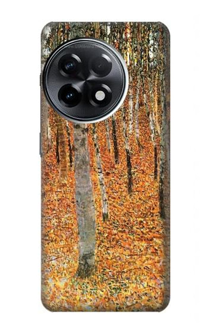 W3380 Gustav Klimt Birch Forest Hard Case and Leather Flip Case For OnePlus 11R