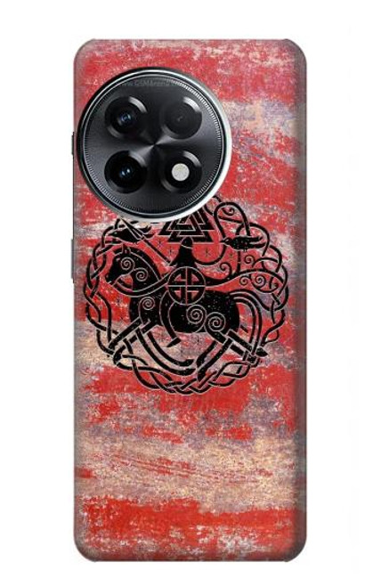 W3831 Viking Norse Ancient Symbol Hard Case and Leather Flip Case For OnePlus 11R