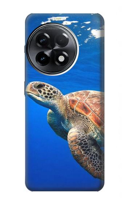 W3898 Sea Turtle Hard Case and Leather Flip Case For OnePlus 11R