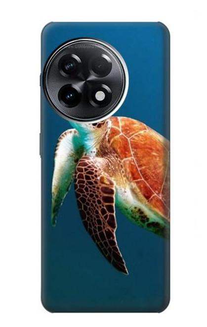 W3899 Sea Turtle Hard Case and Leather Flip Case For OnePlus 11R