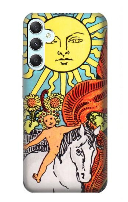 W0565 Tarot Sun Hard Case and Leather Flip Case For Samsung Galaxy A34 5G