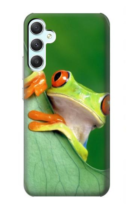 W1047 Little Frog Hard Case and Leather Flip Case For Samsung Galaxy A34 5G