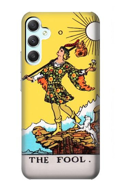 W2810 Tarot Card The Fool Hard Case and Leather Flip Case For Samsung Galaxy A34 5G