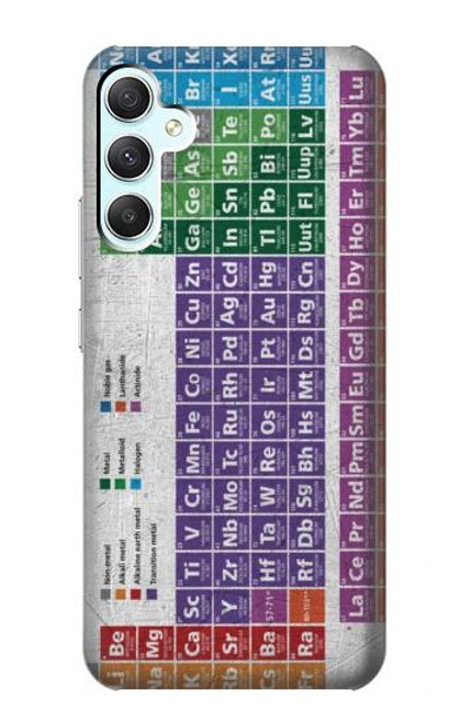 W3383 Periodic Table Hard Case and Leather Flip Case For Samsung Galaxy A34 5G