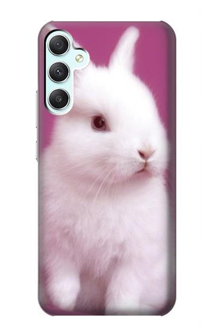 W3870 Cute Baby Bunny Hard Case and Leather Flip Case For Samsung Galaxy A34 5G