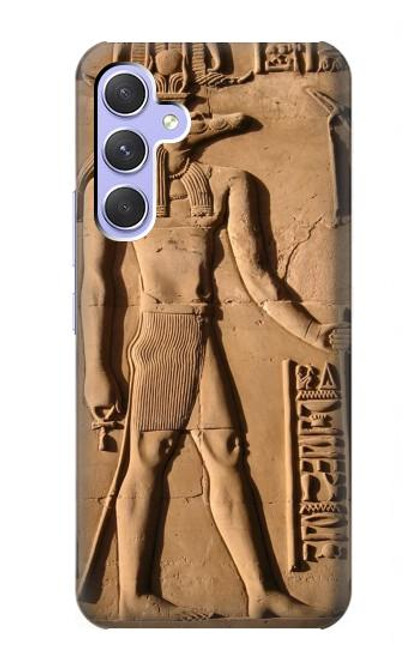 W0391 Egyptian Sobek Hard Case and Leather Flip Case For Samsung Galaxy A54 5G