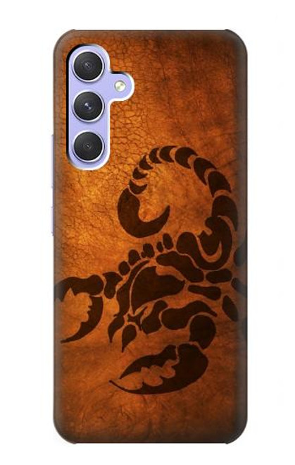 W0683 Scorpion Tattoo Hard Case and Leather Flip Case For Samsung Galaxy A54 5G