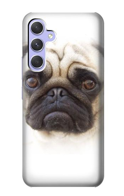 W1852 Pug Dog Hard Case and Leather Flip Case For Samsung Galaxy A54 5G