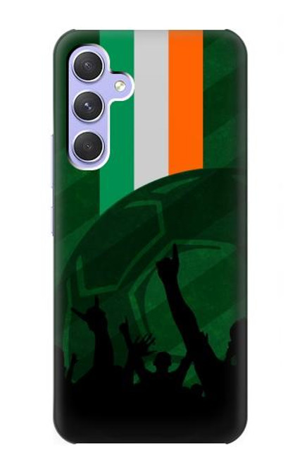 W3002 Ireland Football Soccer Hard Case and Leather Flip Case For Samsung Galaxy A54 5G