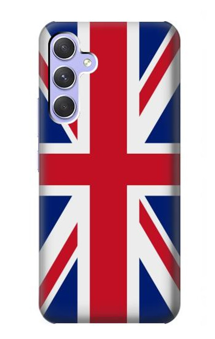 W3103 Flag of The United Kingdom Hard Case and Leather Flip Case For Samsung Galaxy A54 5G
