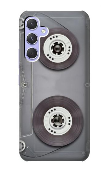 W3159 Cassette Tape Hard Case and Leather Flip Case For Samsung Galaxy A54 5G