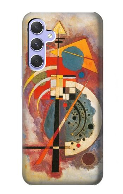 W3337 Wassily Kandinsky Hommage a Grohmann Hard Case and Leather Flip Case For Samsung Galaxy A54 5G