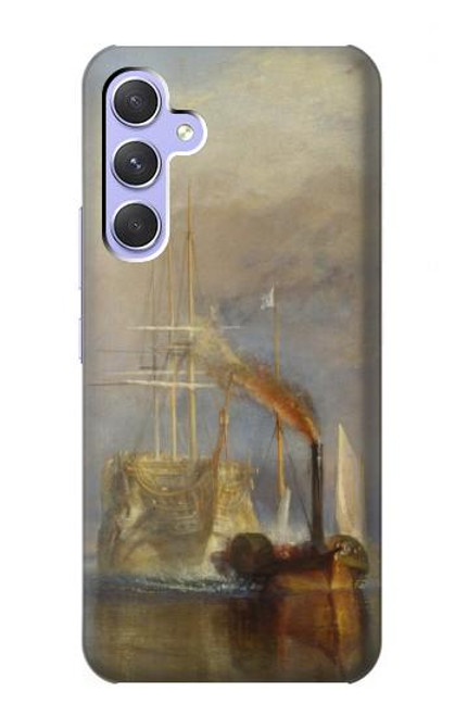 W3338 J. M. W. Turner The Fighting Temeraire Hard Case and Leather Flip Case For Samsung Galaxy A54 5G